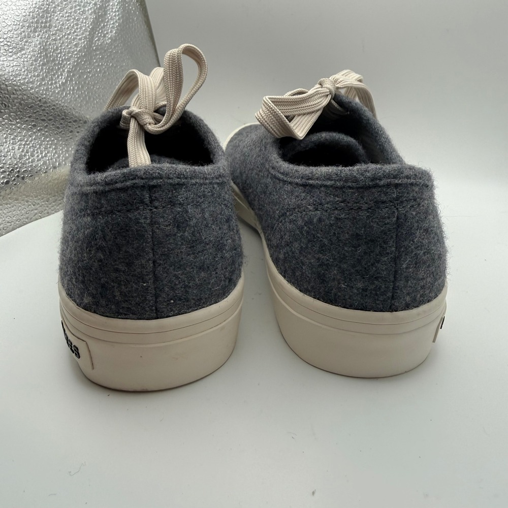 SeaVees Legend Sneaker SeaChange Grey Wool Preppy Low Top Shoes Womens 6.5 - Picture 5 of 7
